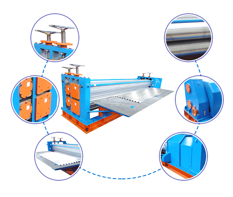 M&aacute;quina corrugadora de barriles steelmama