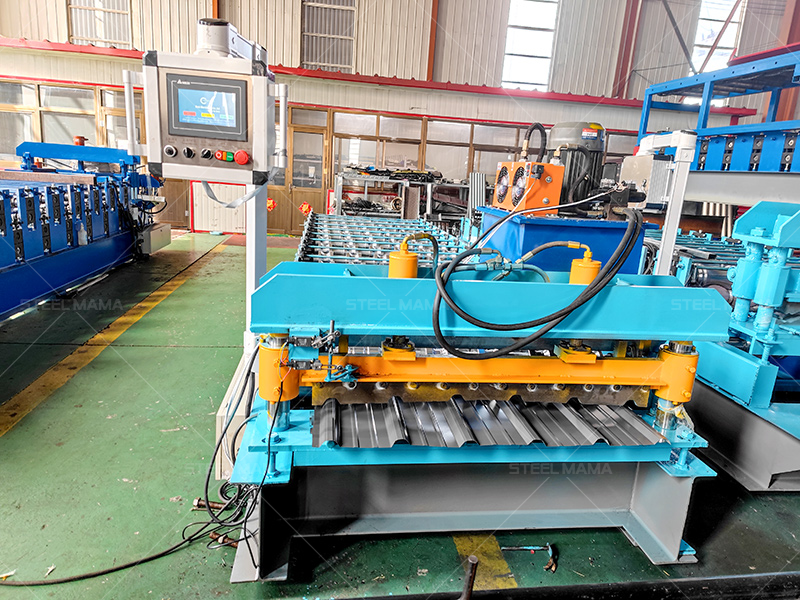 paredes techo panel equipo trapezoidal