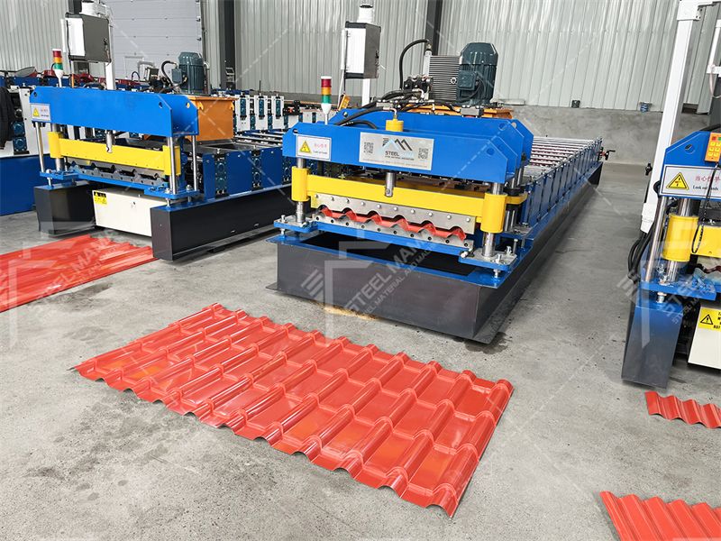 m&aacute;quina formadora de paneles de pared esmaltados