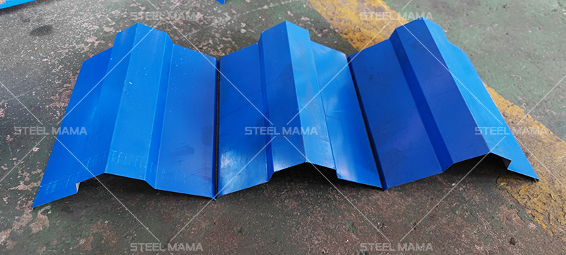 m&aacute;quina de tapa de cumbrera para techos de tejas esmaltadas