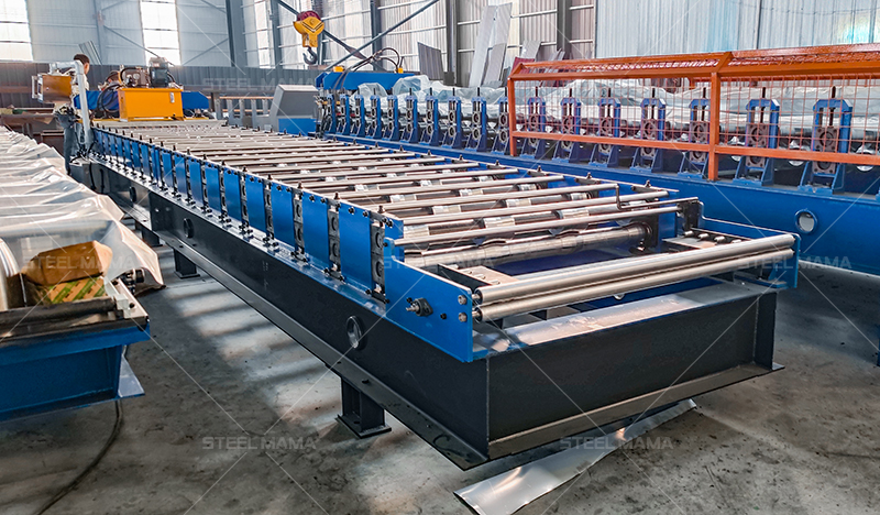 m&aacute;quina de techo de metal trapezoidal