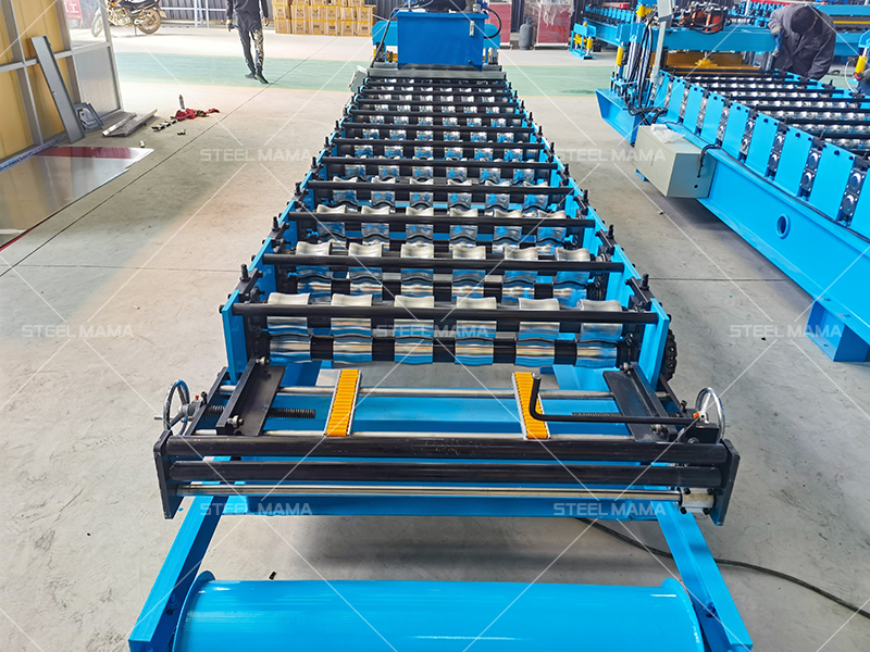 m&aacute;quina para fabricar tejas de metal esmaltado