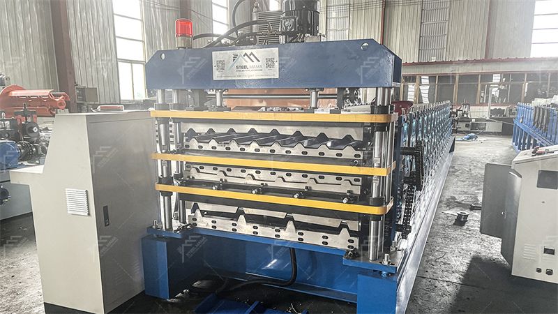 M&aacute;quina formadora de rollos de tres capas 3 en uno