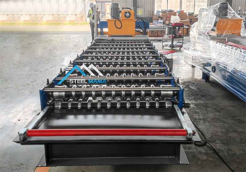 M&aacute;quina de techo corrugado