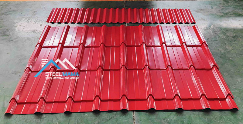 maquina para fabricar tejas esmaltadas