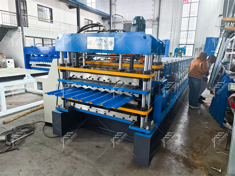 M&aacute;quina de techo de tres capas M&aacute;quina de baldosas 