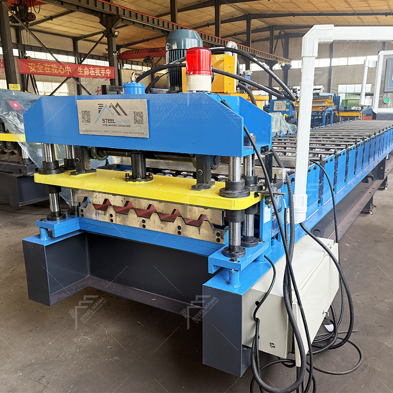 Libia Popular High Standard Full Full Automatic 725 Trapezoidal IBR Roll Roll Machine Forming Machine