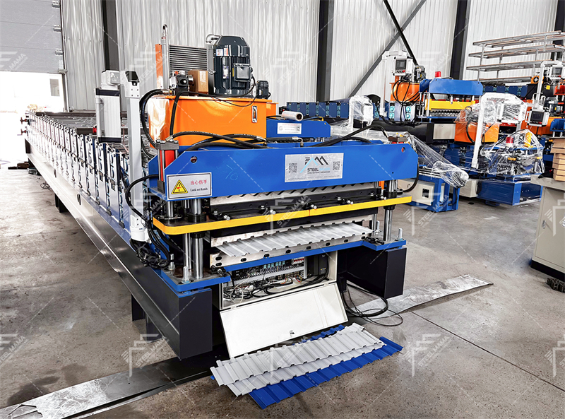 m&aacute;quina de formaci&oacute;n de techo de doble capa