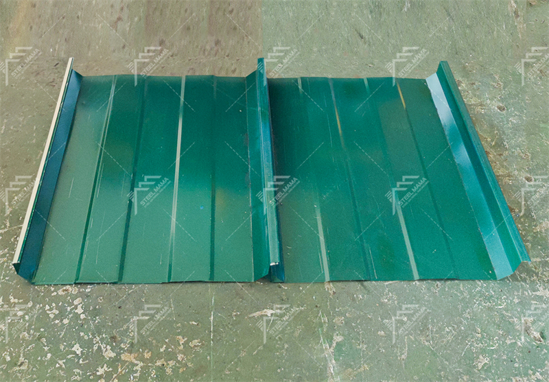 m&aacute;quina de formaci&oacute;n de rollo de l&aacute;mina de techo de costura