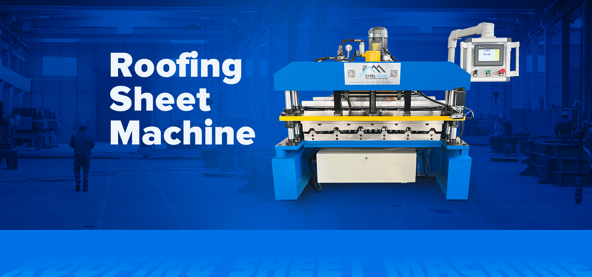 roofing sheet machine