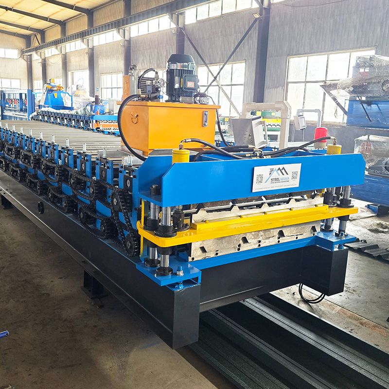 Perú Alta productividad popular TR4 IBR & TR5 IBR Máquina de doble capa de techo