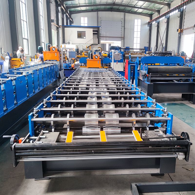 Ghana Popular High Eficiencia 1025 Trazonía trapezoidal Máquina formadora de láminas de techo