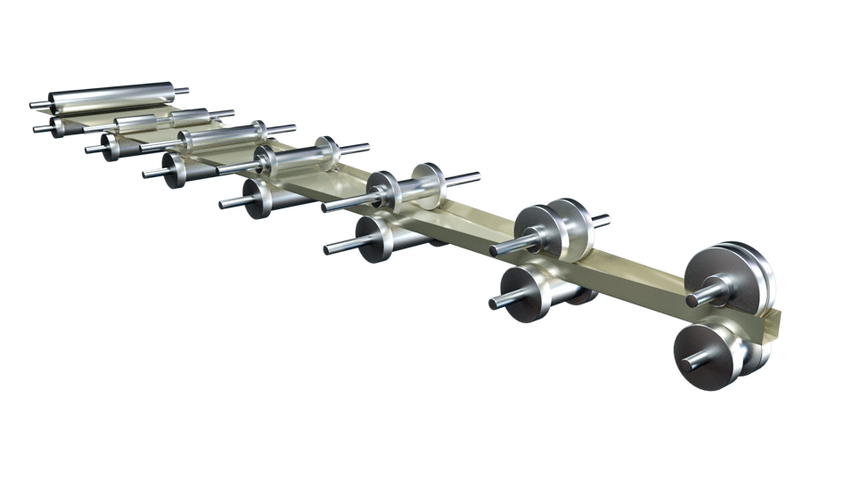 m&aacute;quina perfiladora de tejas
