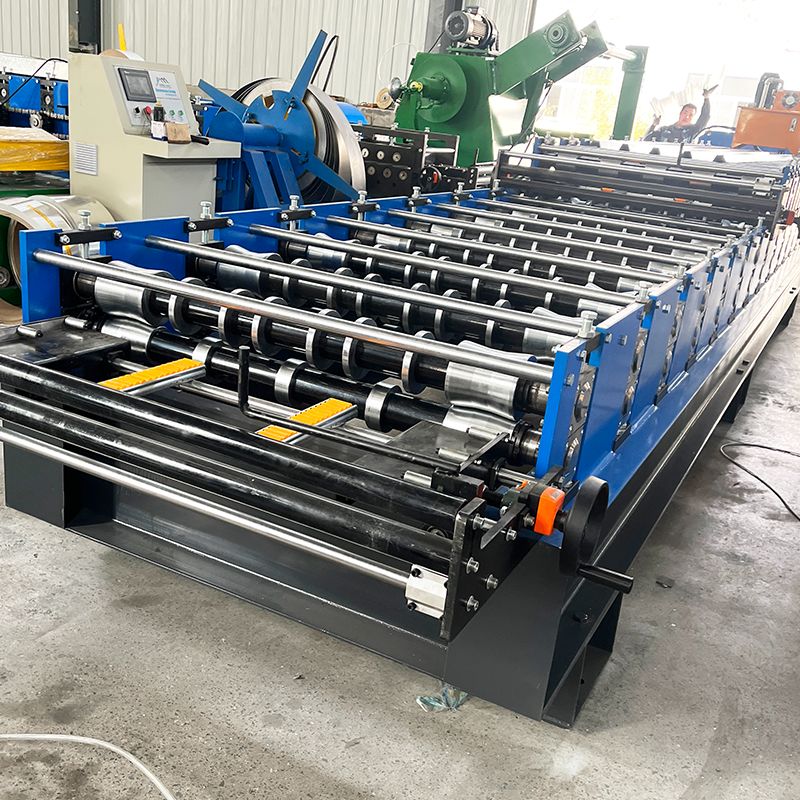 Máquina popular de doble capa de láminas para techos trapezoidales 690 y 840 de alta productividad de Zimbabwe