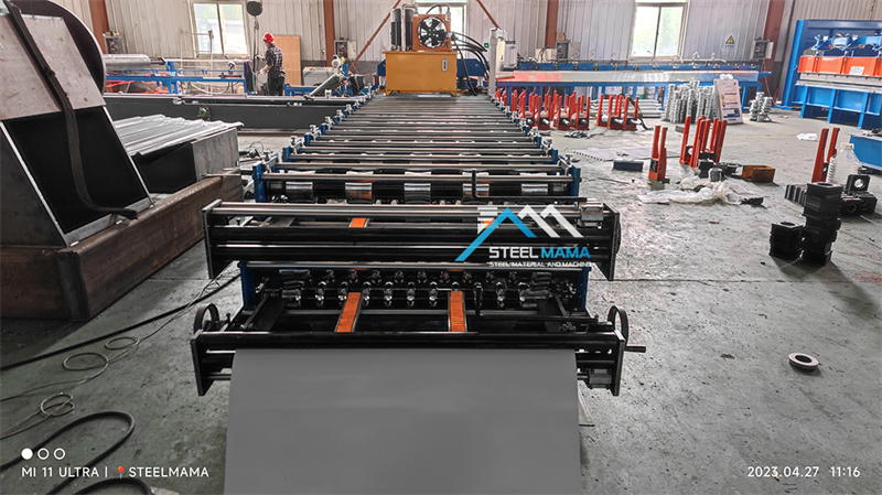 m&aacute;quina de techo de doble capa