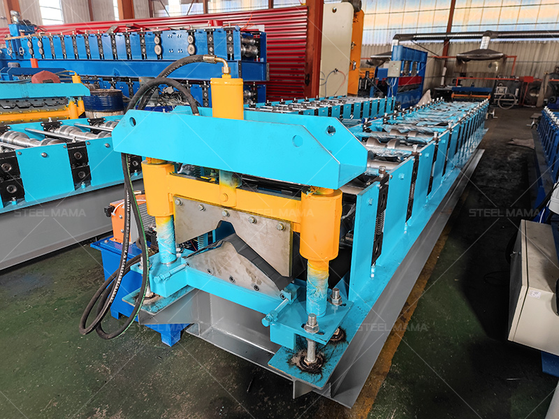 cumbrera de teja de acero de color