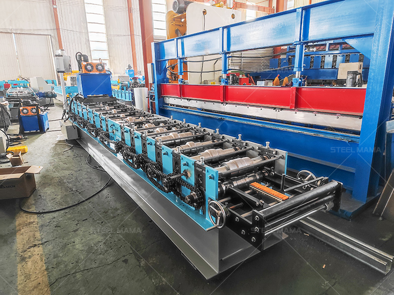 M&aacute;quina para hacer cumbreras de techo