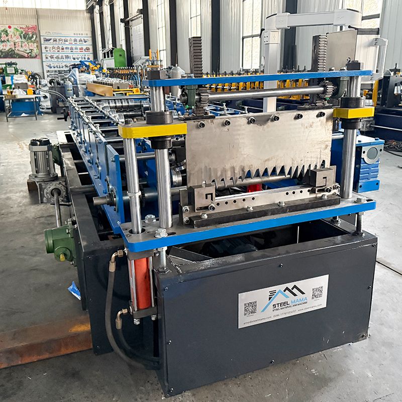 Máquina formadora de rollos de láminas de techo con costura permanente portátil Kr24 de alto nivel popular de Colombia