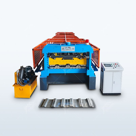 Rollo popular del piso del Decking de la alta productividad de Indonesia que forma la máquina con la máquina del control del PLC