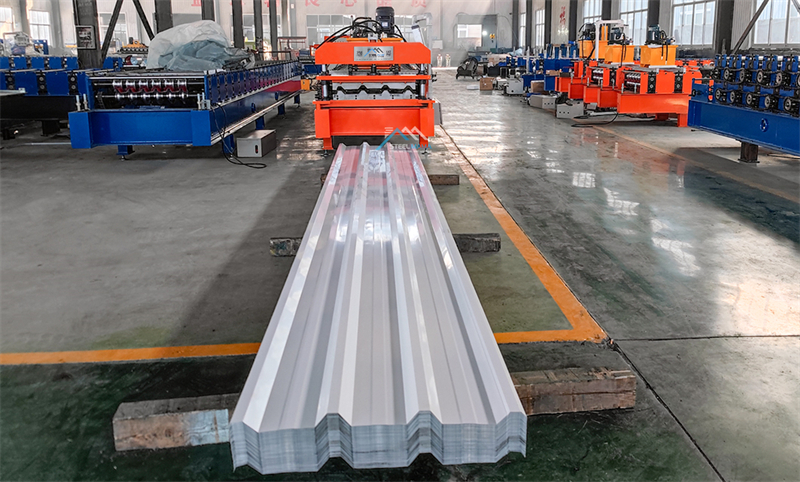 m&aacute;quina perfiladora de chapa trapezoidal