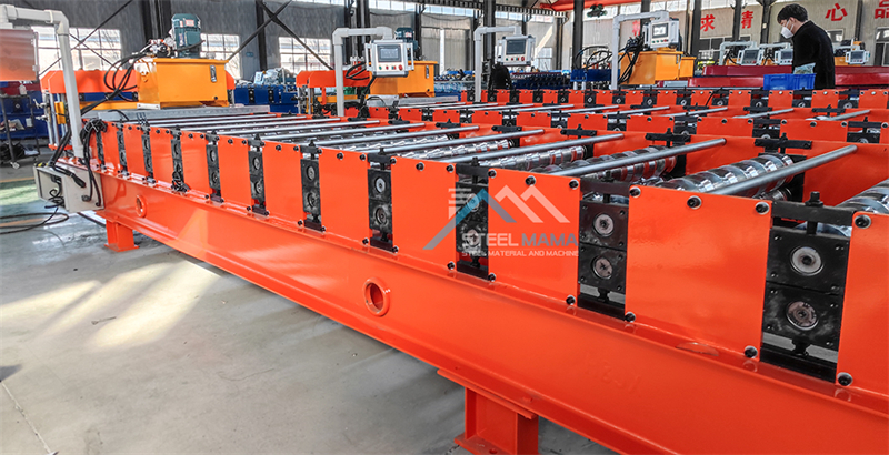 M&aacute;quina de fabricaci&oacute;n de acero de color de teja trapezoidal