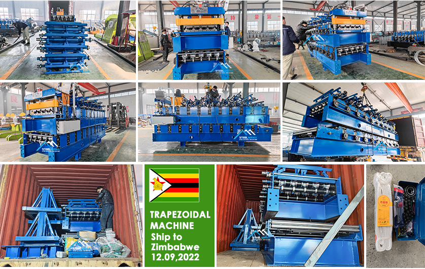 M&aacute;quina de calamina trapezoidal