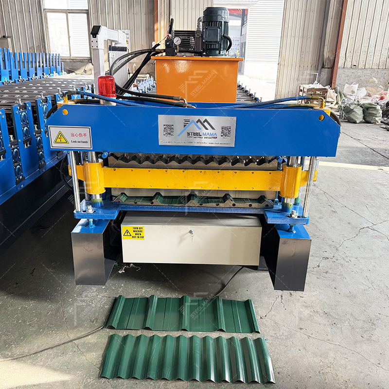 M&aacute;quina de doble capa 840 trapezoidal y 836 corrugada