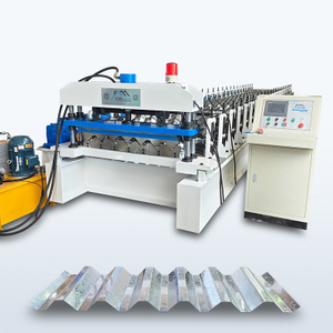 Máquina de formación de láminas de techo de techo de metal de alta eficiencia de Canadá de alta eficiencia