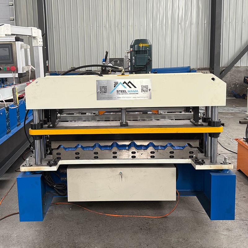 Máquina formadora de rollos de láminas para techos trapezoidales Premium R101 de diseño personalizado popular de México