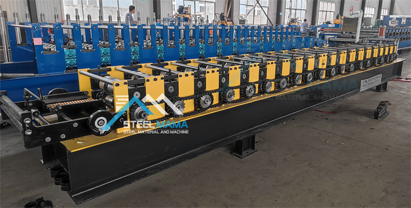 m&aacute;quina formadora de rollos de techo de costura alzada