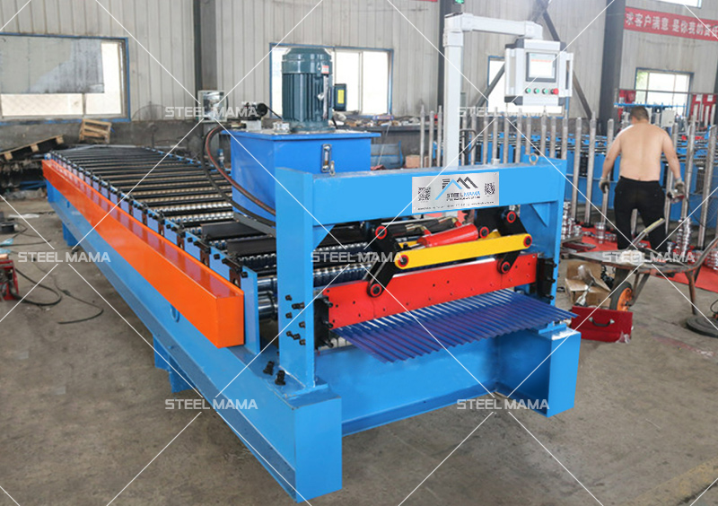 M&aacute;quina formadora de rollos de cart&oacute;n corrugado esmaltado por arco