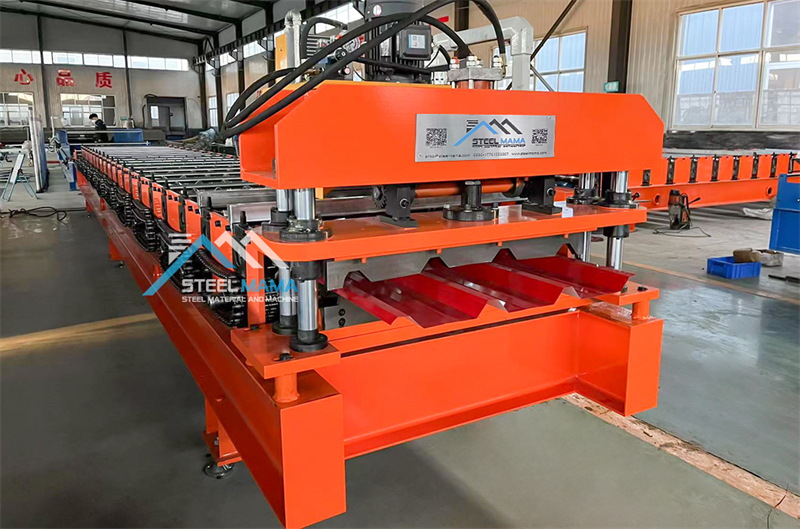 M&aacute;quina para fabricar l&aacute;minas para techos trapezoidales cnc