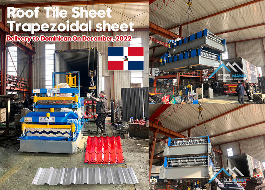 M&aacute;quina para l&aacute;minas de techo trapezoidal IBR