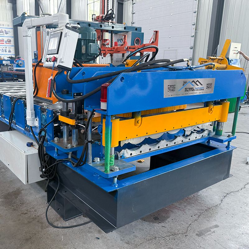 Etiopía Popular automático completo 1035 Máquina de formación de láminas de techo de baldosas