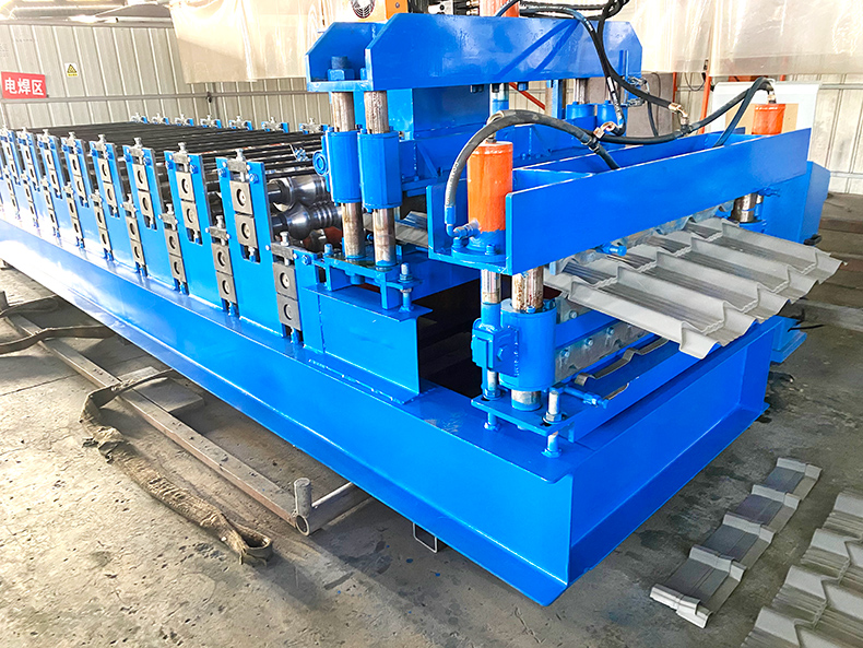 Compras Actividades festivas M&aacute;quina formadora de rollos de doble capa 800 Glazed Tile 840 IBR