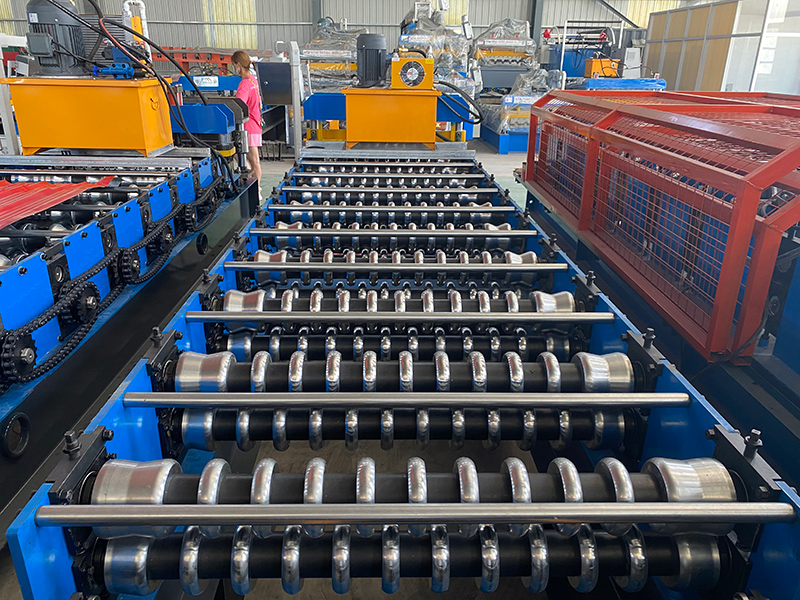 762 m&aacute;quina de l&aacute;minas para techos corrugados