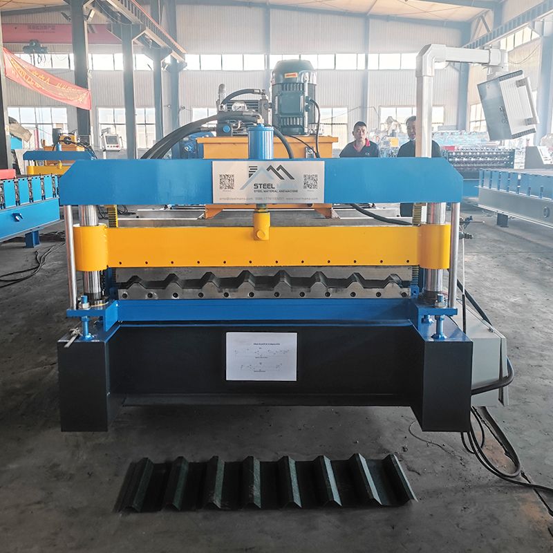 Máquina formadora de rollos de láminas para techos trapezoidales R101 de diseño personalizado de alta eficiencia popular en México