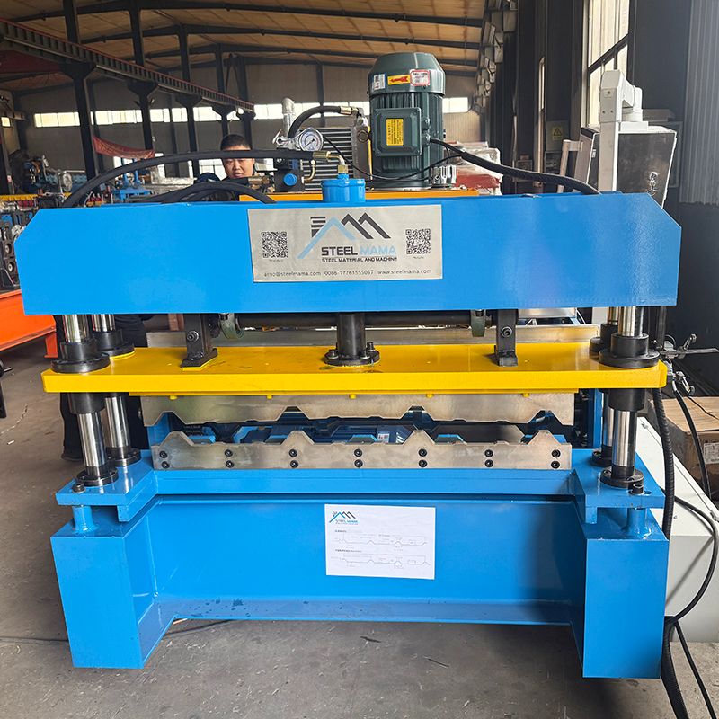 Máquina formadora de rollos de láminas para techos de paneles R completamente automática de alto rendimiento popular en Estados Unidos