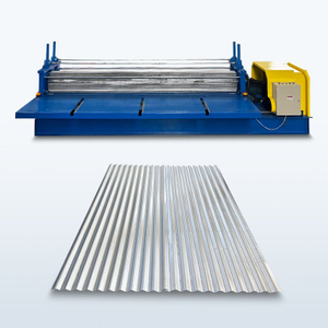 Máquina perfiladora de láminas de techo corrugado de barril completamente automática de alta eficiencia popular en Sudán del Sur