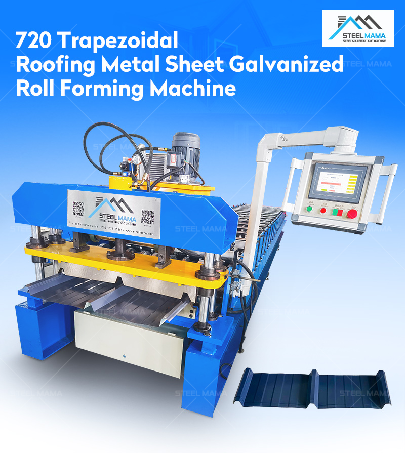 formadora de rollos de techo ibr