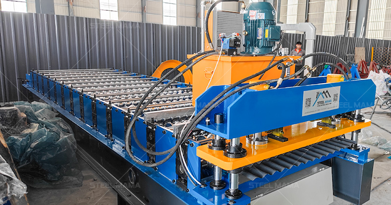 m&aacute;quina de construcci&oacute;n de arco