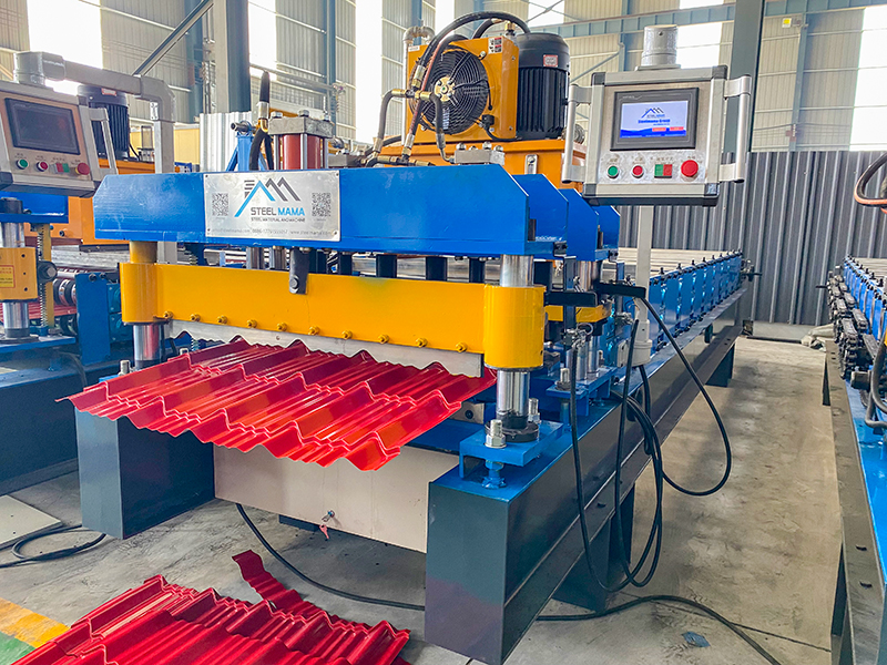 maquina para hacer tejas de colores