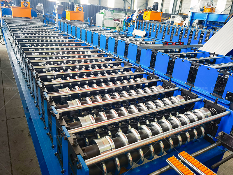 m&aacute;quina formadora de techo de arco