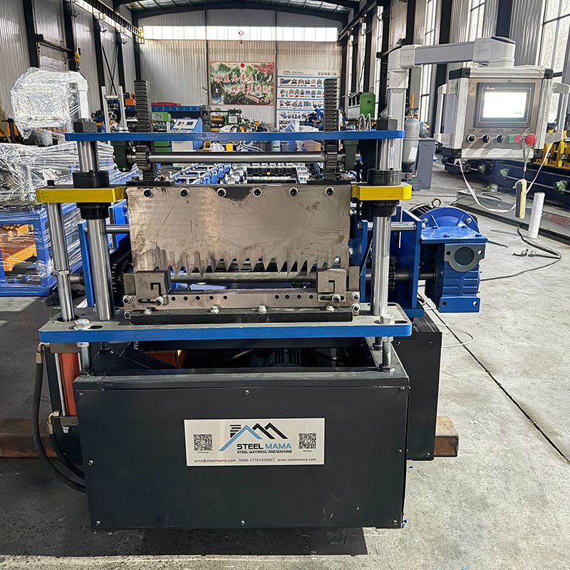 Máquina formadora de rollos de láminas de techo con costura permanente portátil Kr24 de alto nivel popular de Colombia