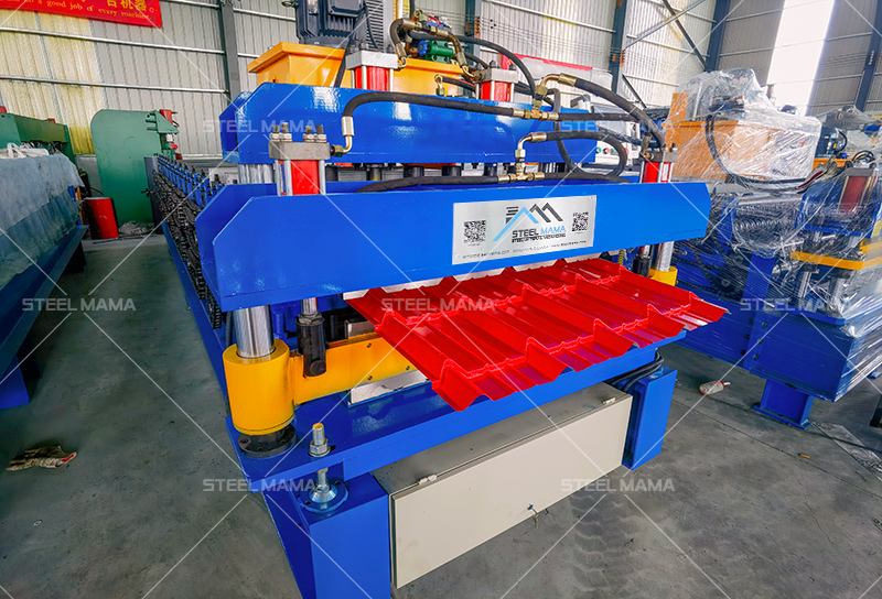 m&aacute;quina perfiladora de chapa trapezoidal