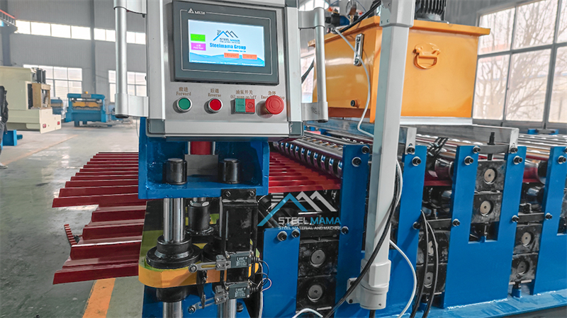 m&aacute;quina formadora de techo de tejas de doble capa