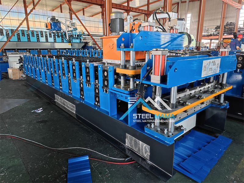 M&aacute;quina de techo corrugado