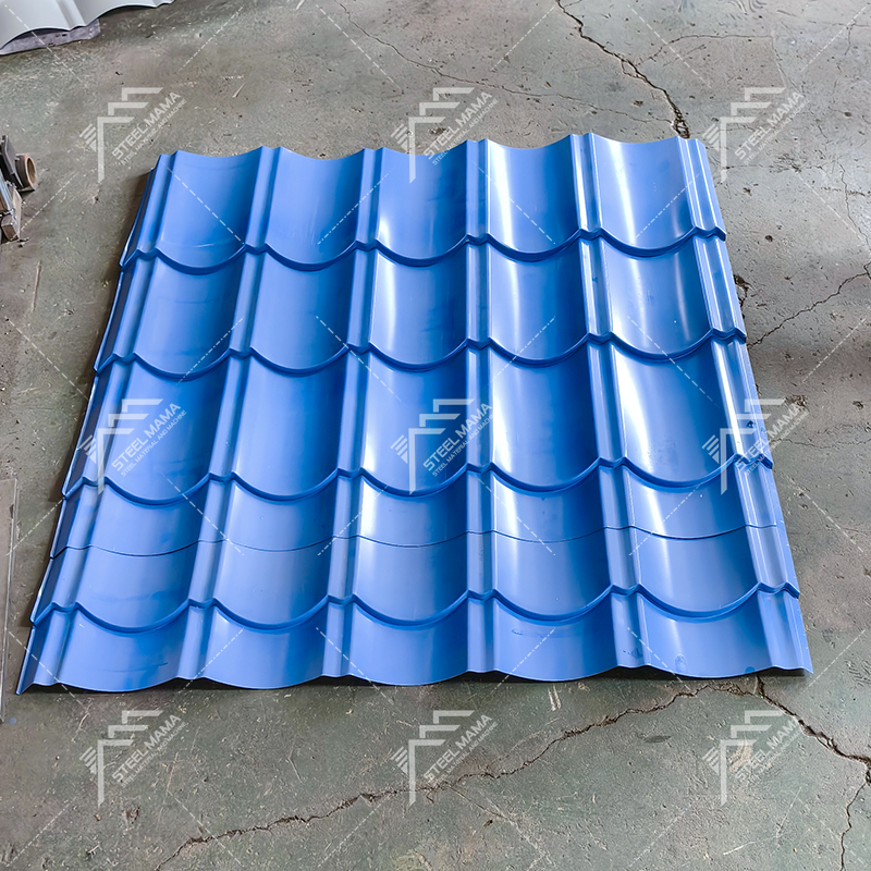 Palestine Popular Factory Direct Sales 988 Corrugated & 1035 Tile y 996 Traída trapezoidal de tres capas de techo