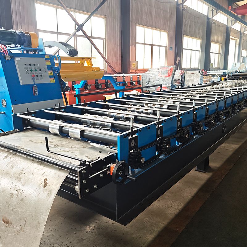 Hungría popular de alta eficiencia T8 T8 Trapezoidal y T40 trapezoidal Máquina de doble capa