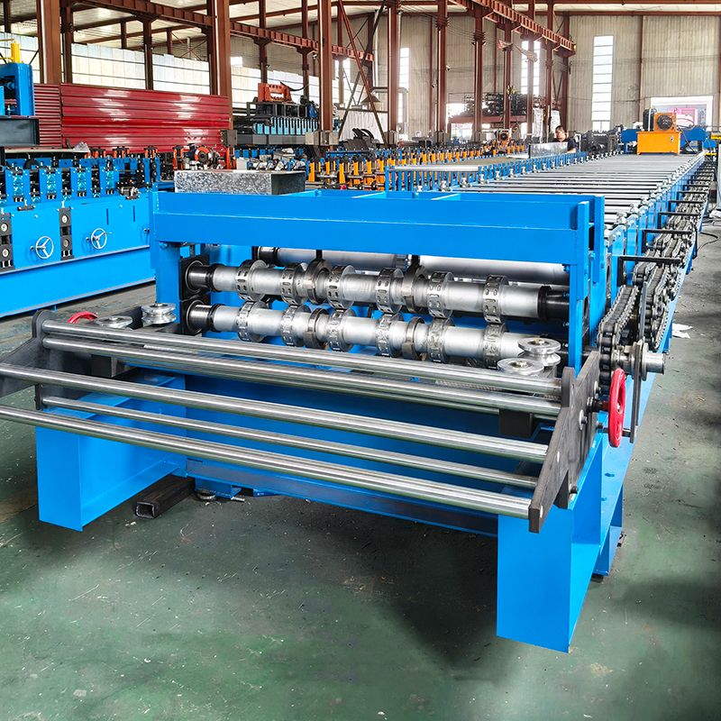 Máquina de formación de rollo de piso de alta eficiencia popular de Colombia
